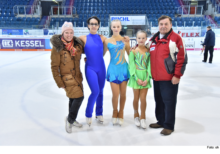 Tolle Leistungen der Eisläuferinnen