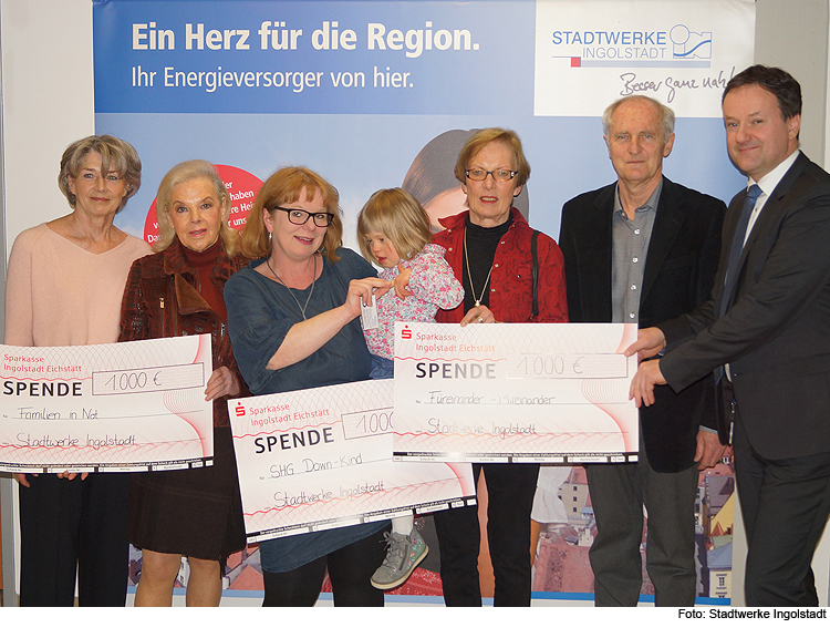 Stadtwerke spenden Tombolaerlöse