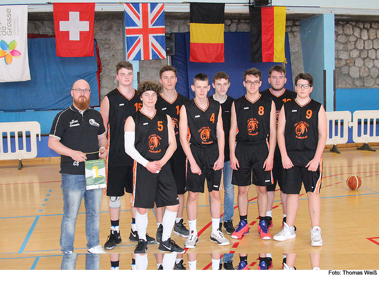 Basketballmannschaft reiste nach Grasse