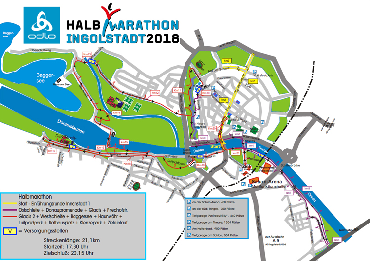 Halbmarathon in Ingolstadt