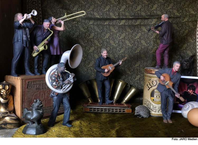 Konzert von Hazmat Modine im Bürgerhaus/diagonal