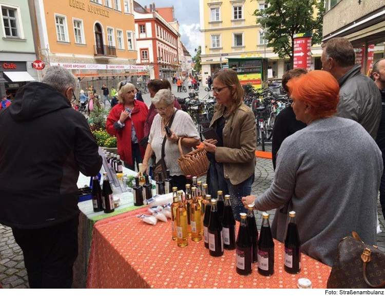 Sommerfest bei der Straßenambulanz