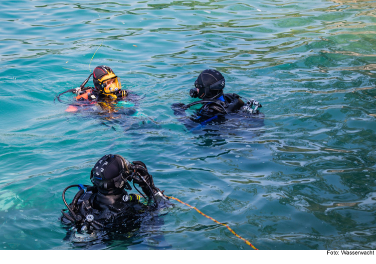 Abschlusslehrgang „Einsatztaucher im Wasserrettungsdienst“