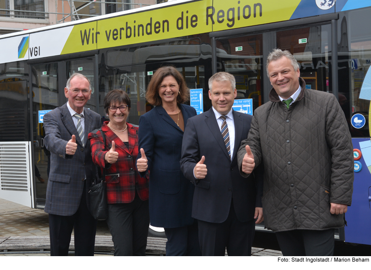 Ilse Aigner würdigt VGI-Verbundstart in Ingolstadt