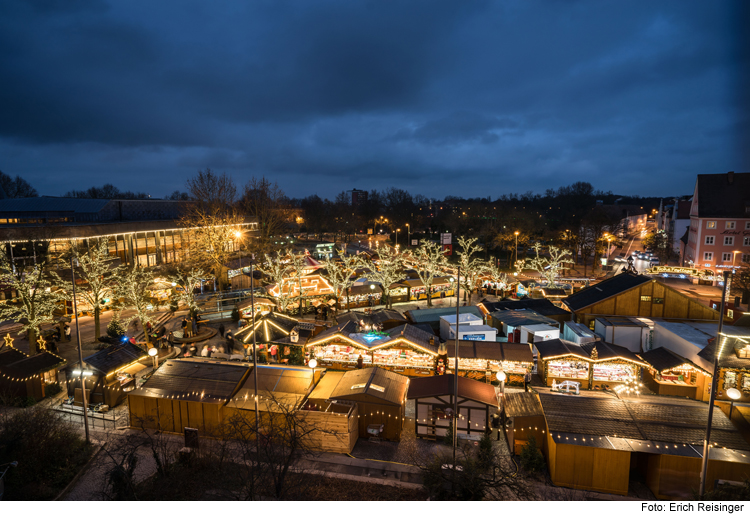 Heute wird der Christkindlmarkt eröffnet