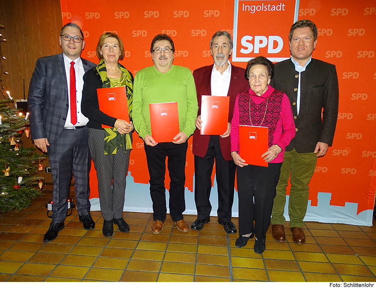 SPD-Mitgliederehrung