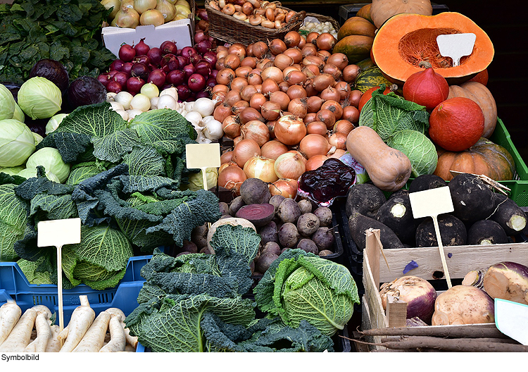 Gut ernährt mit regionalen Produkten