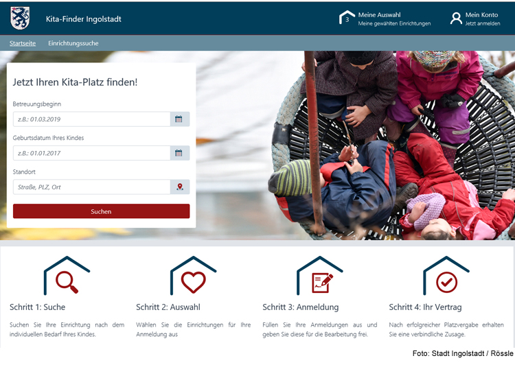 Kita-Finder Ingolstadt startet