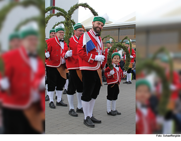 Großes Finale der Ingolstädter Schäffler