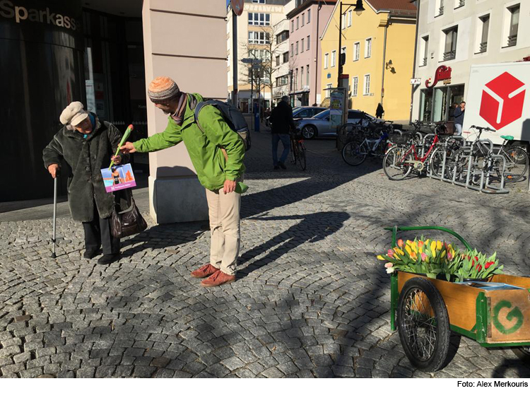 Valentinsaktion der Grünen