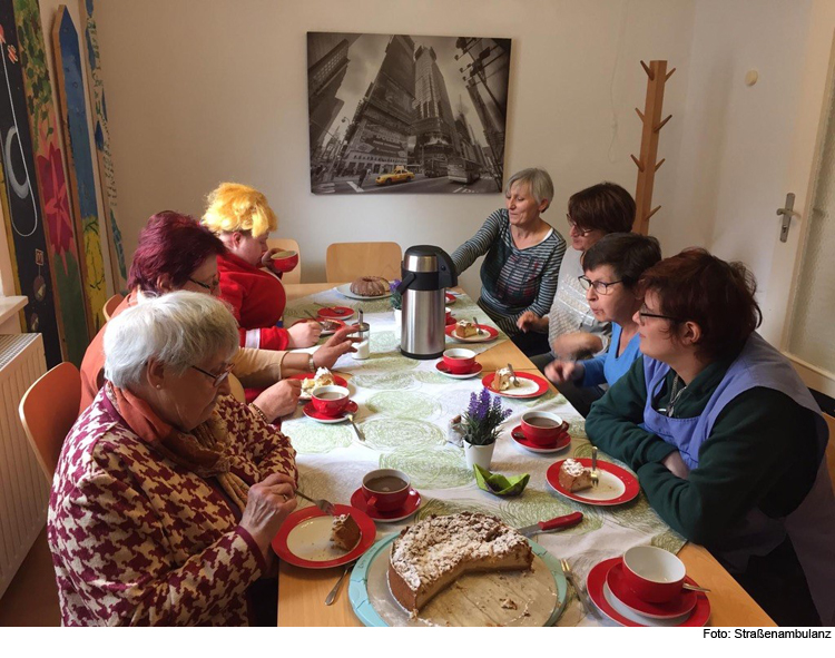 Frauencafé in der Straßenambulanz