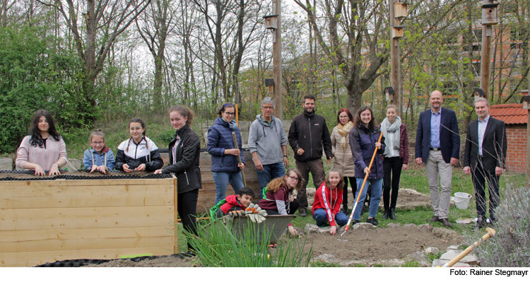 Kinder lernen in der GemüseAckerdemie