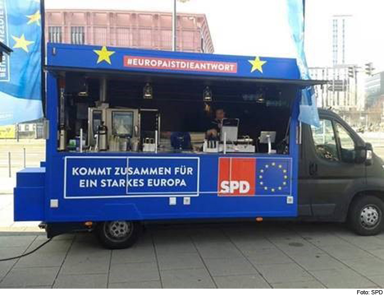 SPD Europa-Truck kommt nach Ingolstadt