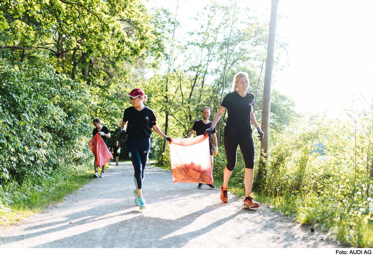 CleanUp am Auwaldsee