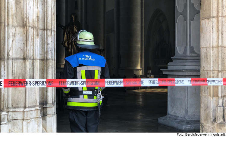 100.000 Euro Schaden nach Feuer im Liebfrauenmünster