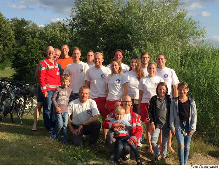 Manchinger Wasserwacht im Radel-Fieber