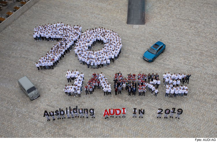 Audi heißt Azubis willkommen