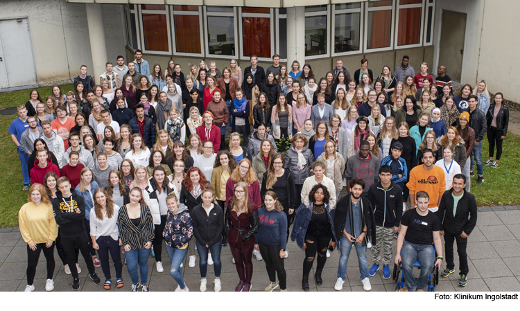 Klinikum Ingolstadt begrüßt 179 Auszubildende