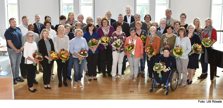 25 und 40 Jahre Treue dem Klinikum