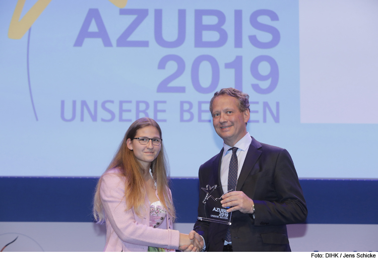 Michelle Hirsch ist Super-Azubi