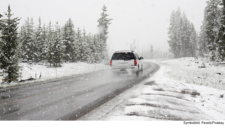 Vier Schneeunfälle im Dienstbereich der Neuburger Inspektion