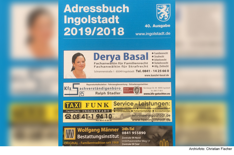 Das neue Adressbuch ist erschienen