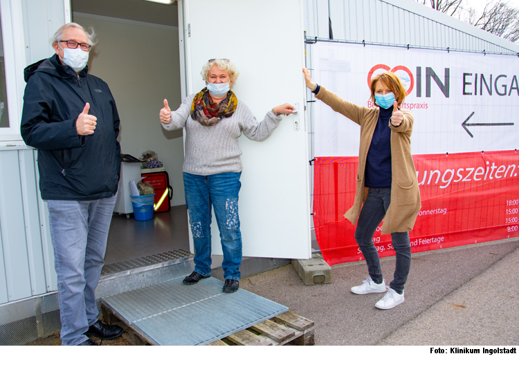 Ab sofort wird im Container behandelt