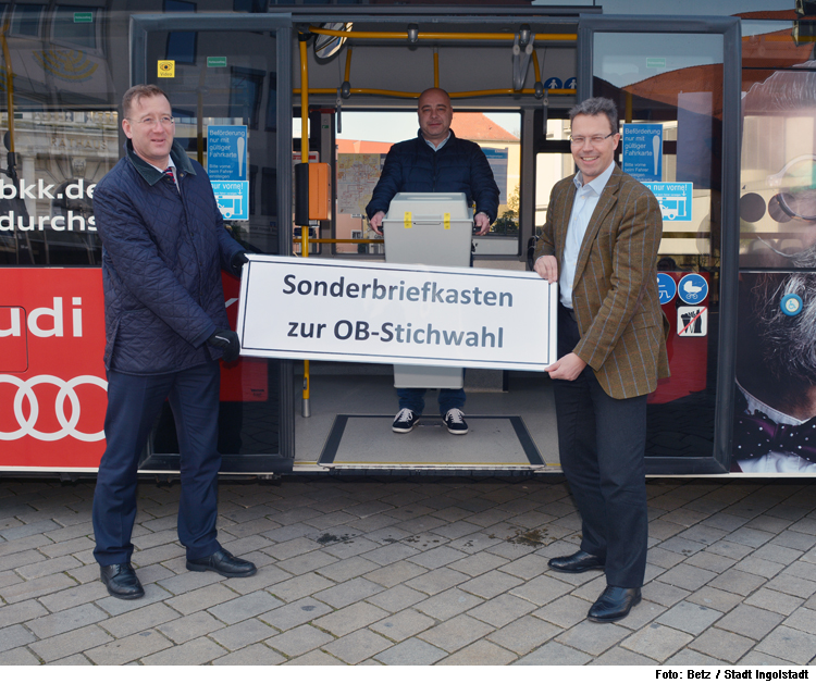 Wahlurnen kommen zur Bevölkerung