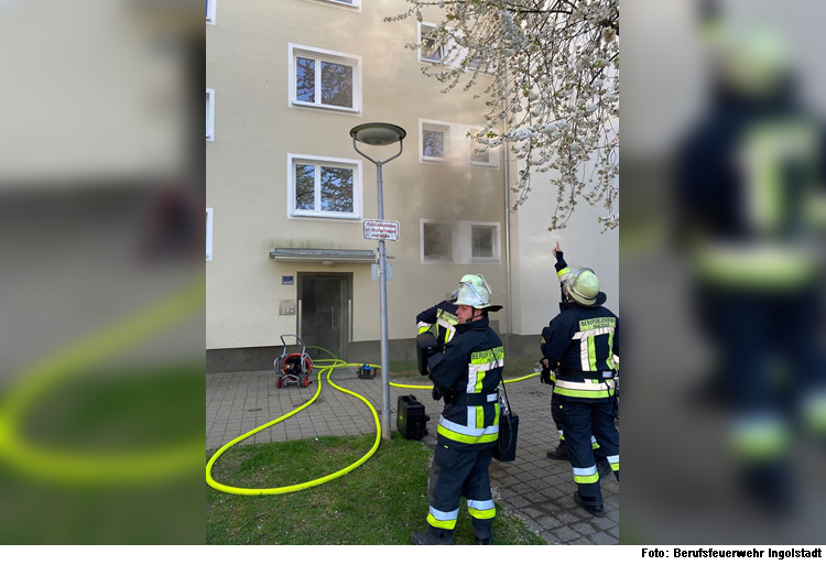 Zimmerbrand im Piusviertel