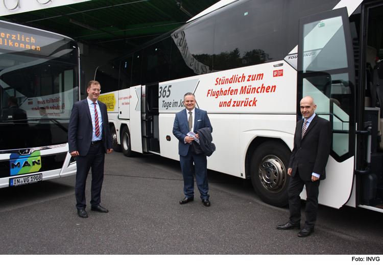 OB Scharpf besucht die Verkehrsdrehscheibe Nordbahnhof