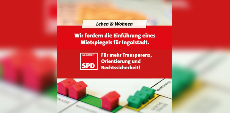 SPD fordert die Einführung eines Mietspiegels