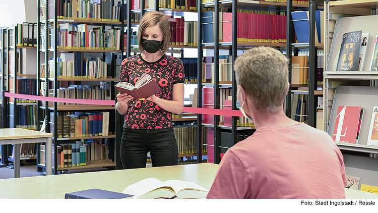 Abholservice in der Wissenschaftlichen Stadtbibliothek 