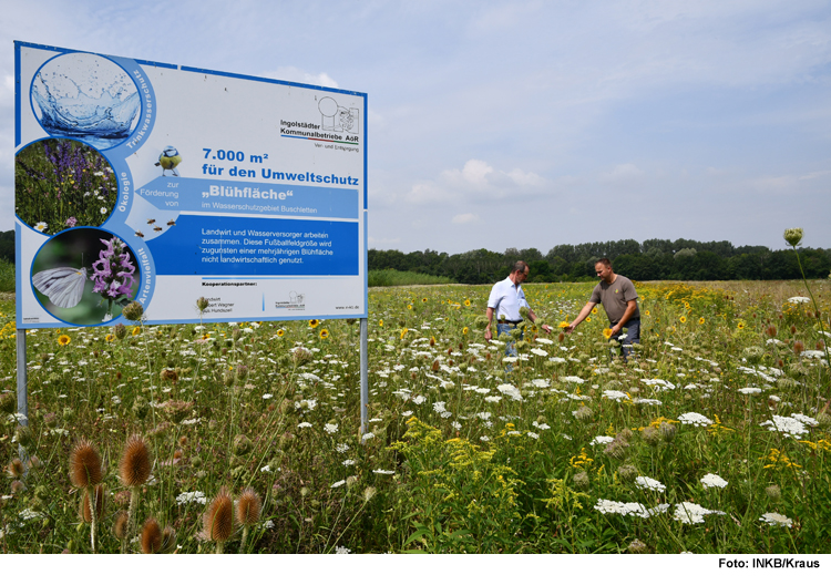 Landwirt und Wasserversorger arbeiten zusammen