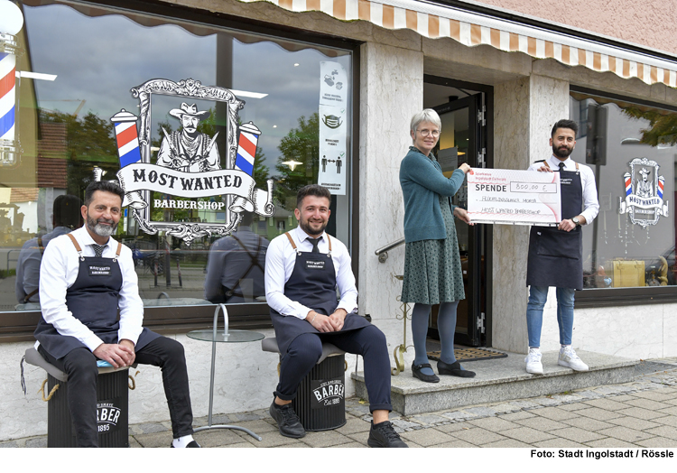 „Most Wanted Barbershop“ spendet Tagesumsatz 