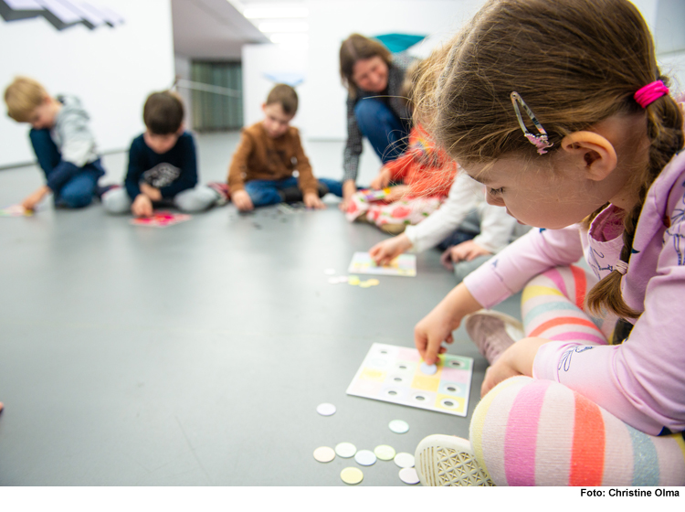 Kinderatelier im Museum für Konkrete Kunst 