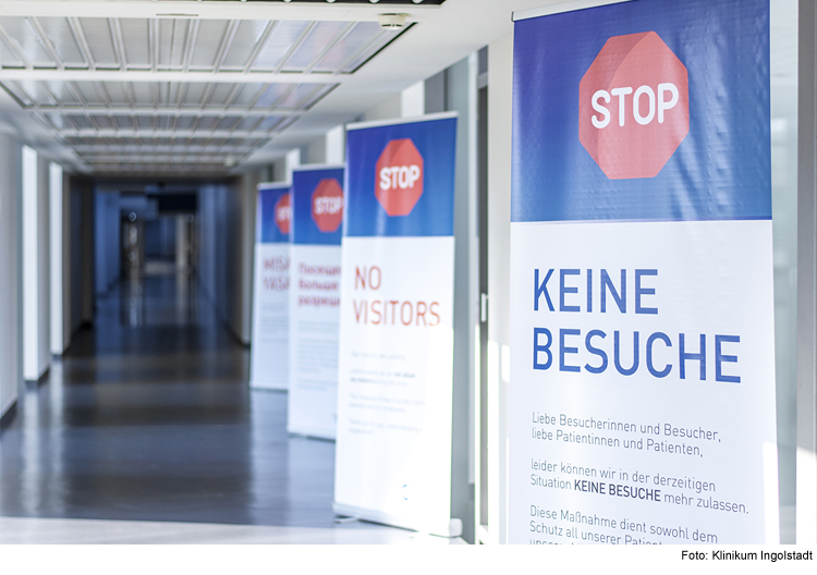 Erneutes Besuchsverbot im Ingolstädter Klinikum