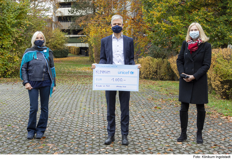 Klinikums-Belegschaft erläuft 1.000 Euro