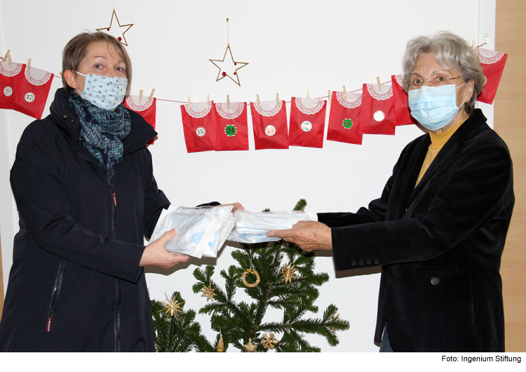 Rotary Club Ingolstadt-Kreuztor spendet 6.000 Mund-Nase-Masken