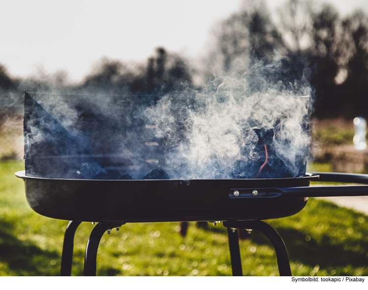 Grillmeister erhält Anzeige