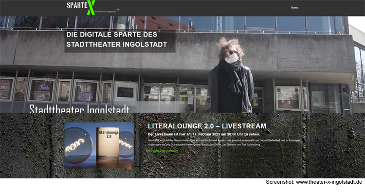 Das Stadttheater wird digital: Sparte X kommt