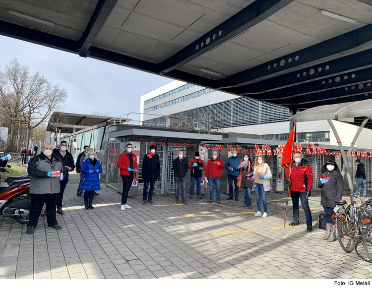 Gewerkschaft macht bei Audi mobil