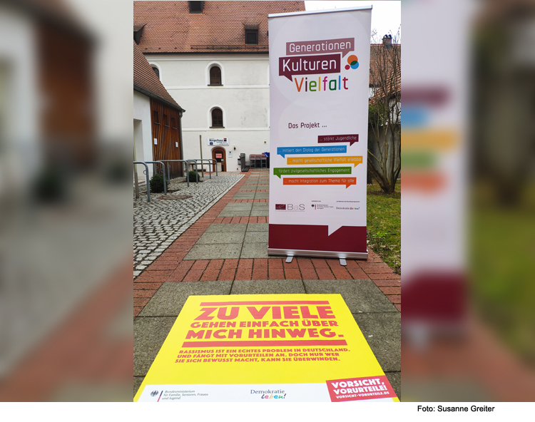 Das Bürgerhaus Ingolstadt setzt ein Zeichen gegen Rassismus