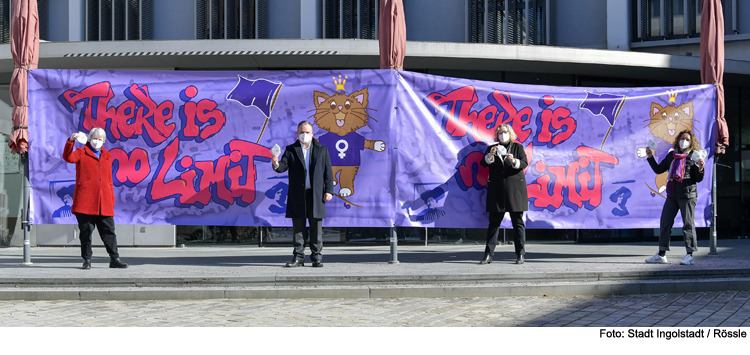 Frauentag mit Oberbürgermeister und Bürgermeisterinnen 