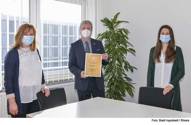 Corporate Health Award für Stadt Ingolstadt 