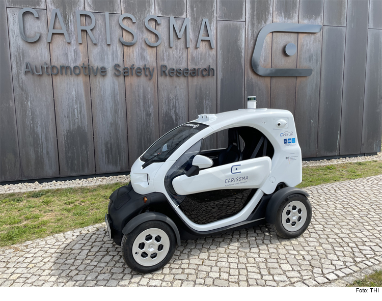 CARISSMA erhält autonomes Forschungsfahrzeug