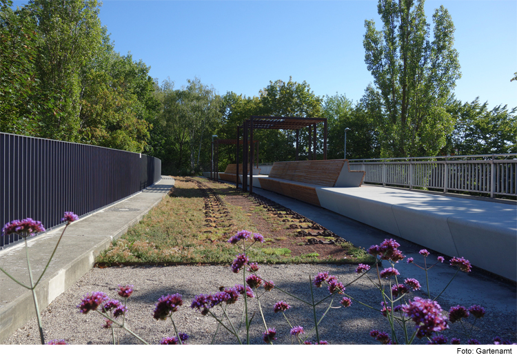 Highline-Park Ingolstadt bei den Architektouren 