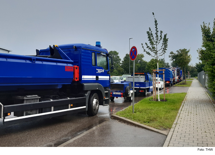 Ingolstädter THW im Katastropheneinsatz in Rheinland-Pfalz