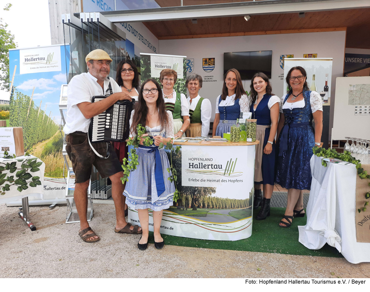 Hopfenland Hallertau Tourismus e.V. auf der Landesgartenschau