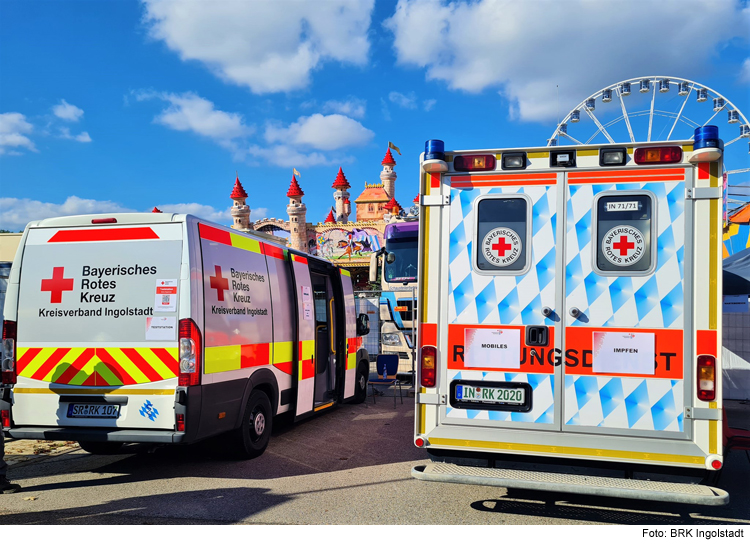 BRK Ingolstadt auf dem Herbstfest