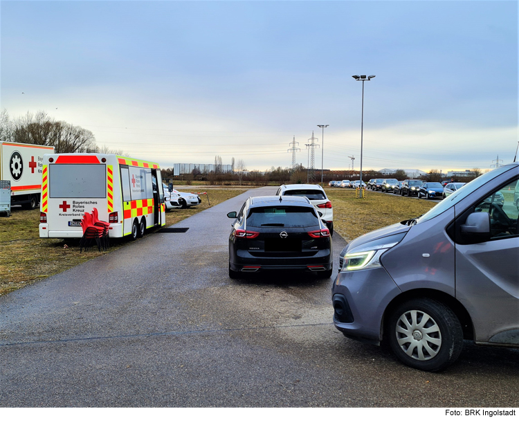 Eröffnung des Impf-Drive-IN